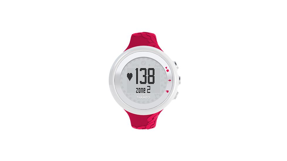 Suunto M2 Heart Rate and Calorie Monitor Watch - Womens Fuchsia - Box package SS015855000