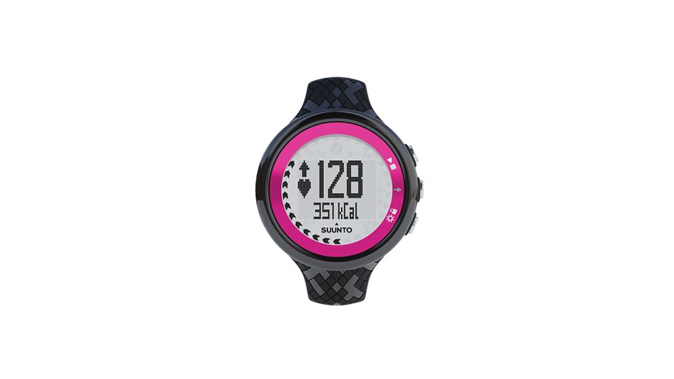 Suunto M4 Heart Rate Monitor Watch - Women - Black/Pink WITHOUT Belt SS015701000