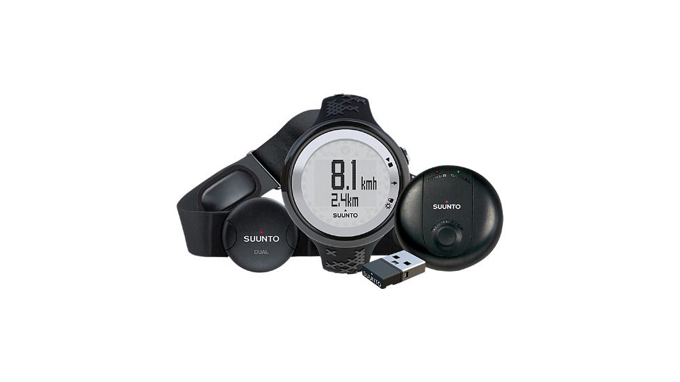 Suunto M5 GPS Pack - Black/Silver SS016822000
