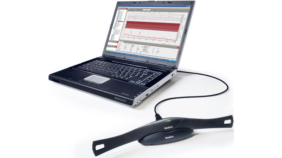 Suunto Memory Belt Connected to Dock Station