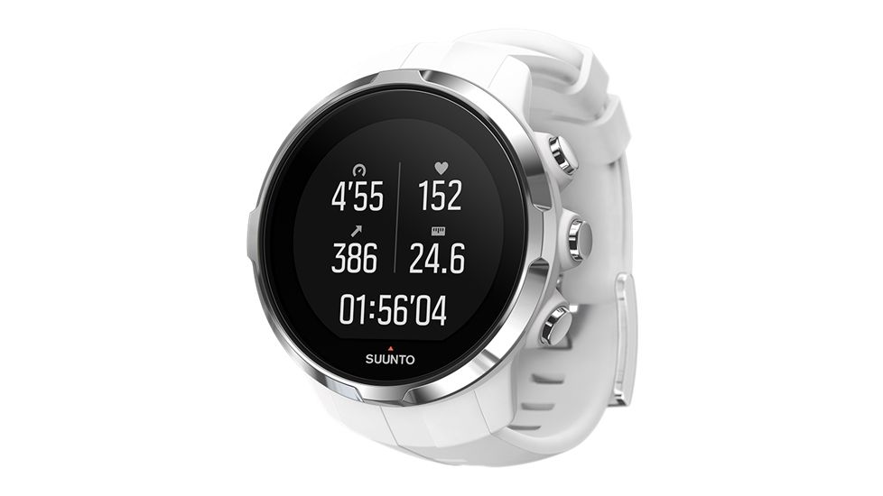 Suunto Spartan Sport HR Multisport Watch, White SS022650000