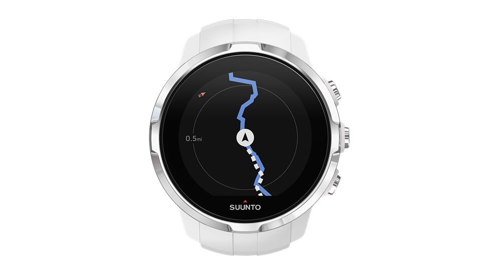 Suunto Spartan Sport HR Multisport Watch, White SS022650000