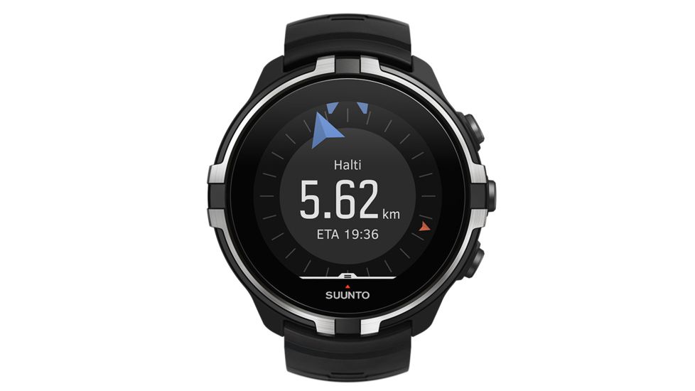 Suunto Spartan Sport Wrist HR Baro Multisport GPS Watch, Stealth, w/ Smart Sensor and HR Belt SS023402000