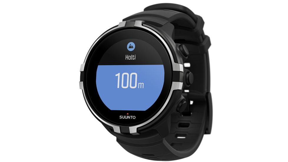Suunto Spartan Sport Wrist HR Baro Multisport GPS Watch, Stealth, w/o Smart Sensor and HR Belt SS023404000