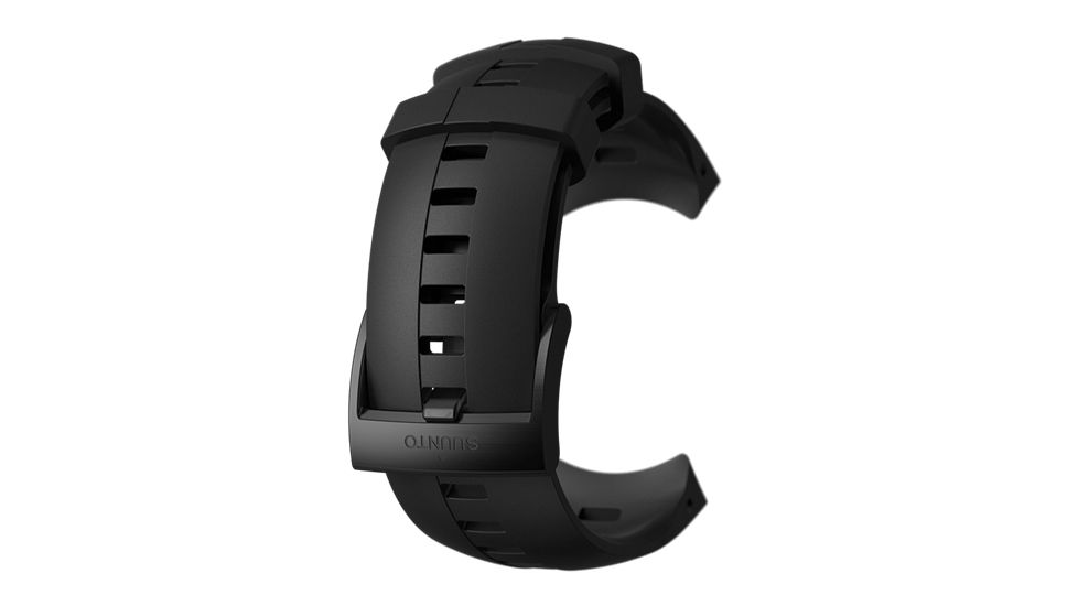 Suunto Spartan Sport Wrist HR Silicone Strap, Black, SS022931000