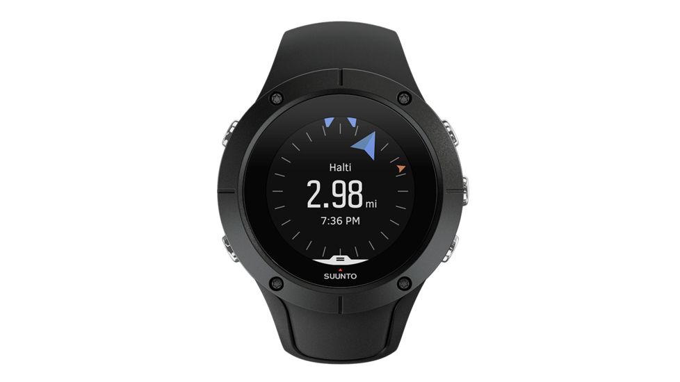 Suunto Spartan Trainer Wrist HR Sports Watch, Black SS022668000