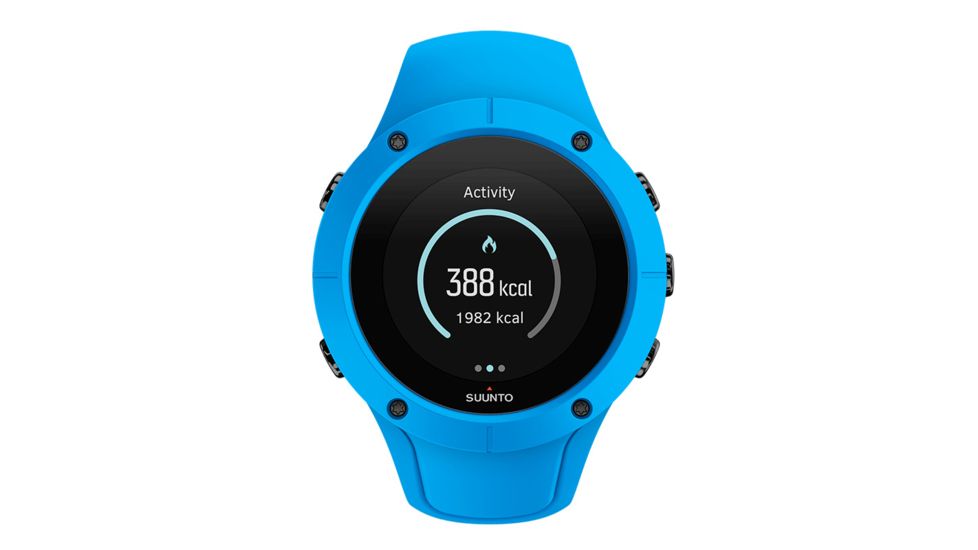 Suunto Spartan Trainer Wrist HR Sports Watch, Blue SS023002000
