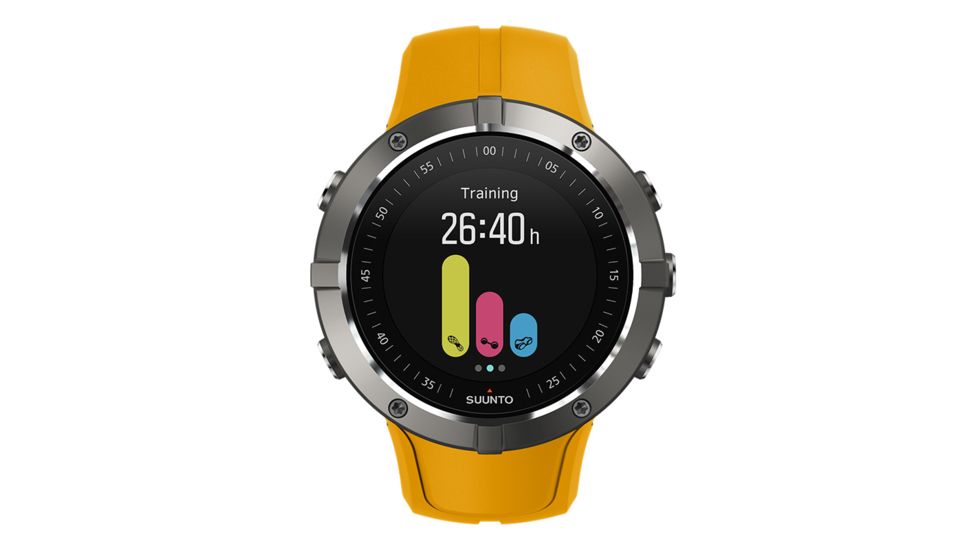 Suunto Spartan Trainer Wrist HR Sports Watch, Amber SS023408000