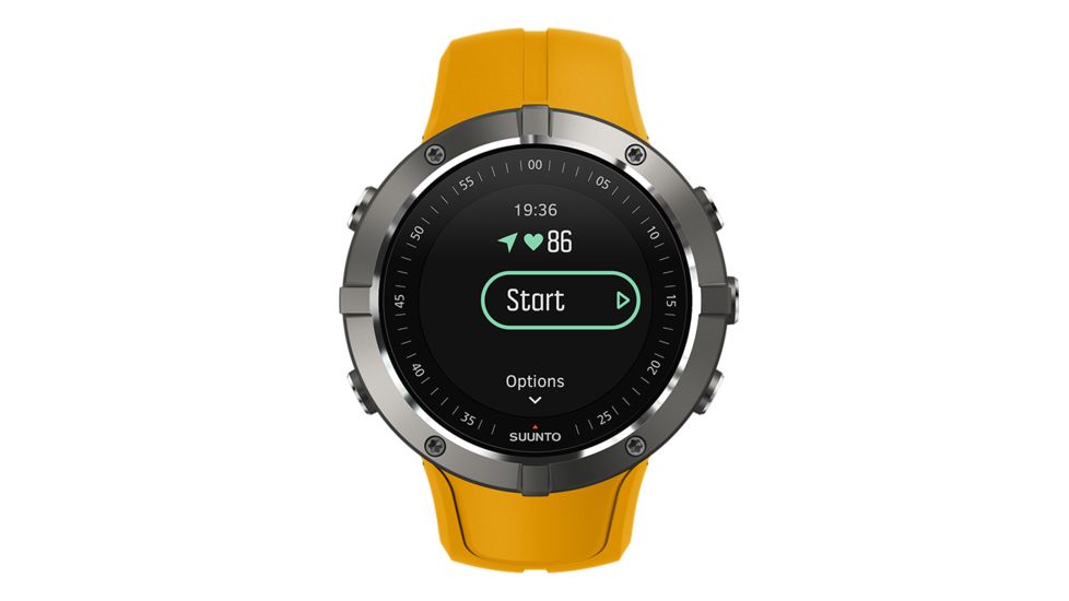 Suunto Spartan Trainer Wrist HR Sports Watch, Amber SS023408000