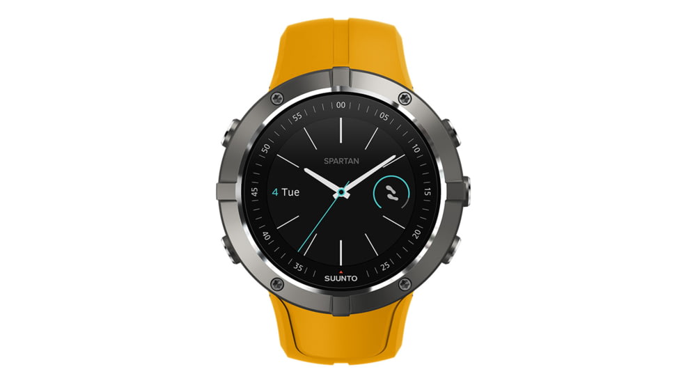 Suunto Spartan Trainer Wrist HR Sports Watch, Amber SS023408000