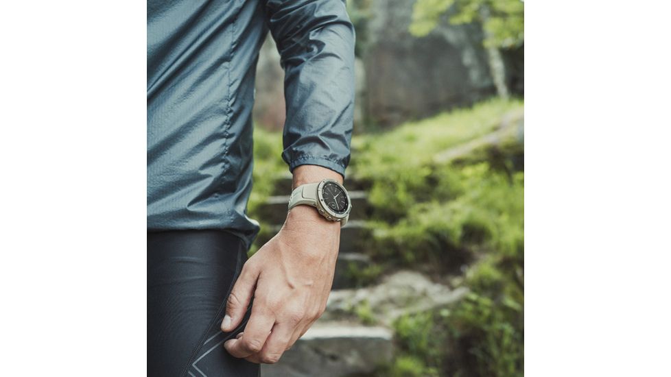 Suunto Spartan Trainer Wrist HR Sports Watch, Sandstone SS023409000