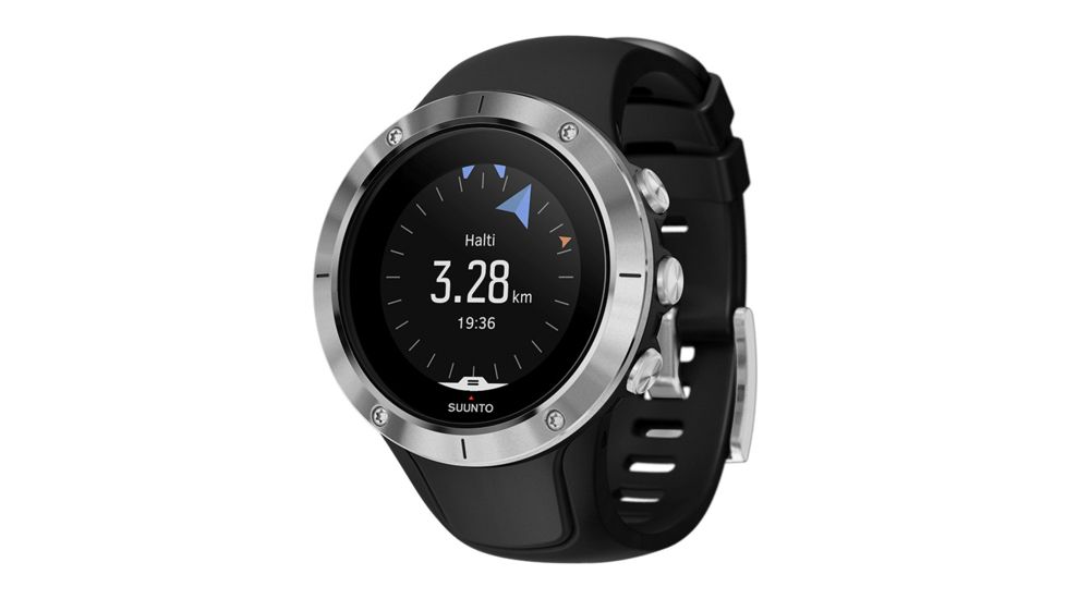 Suunto Spartan Trainer Wrist HR Sports Watch, Steel SS023425000