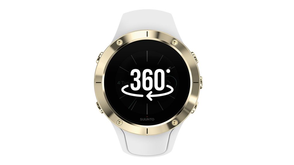 Suunto Spartan Trainer Wrist HR Sports Watch, Gold SS023426000