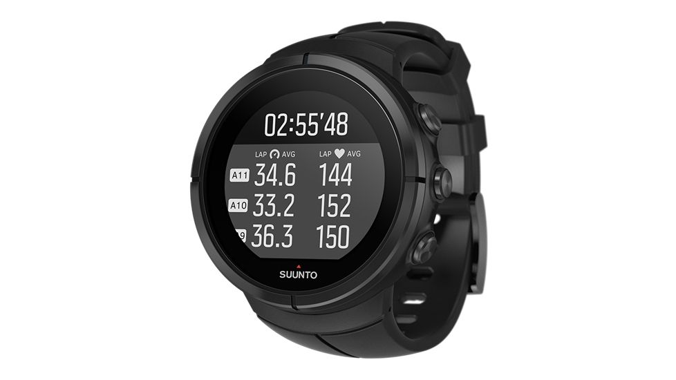 Suunto Spartan Ultra All Titanium Multisport Watch, Black SS022655000