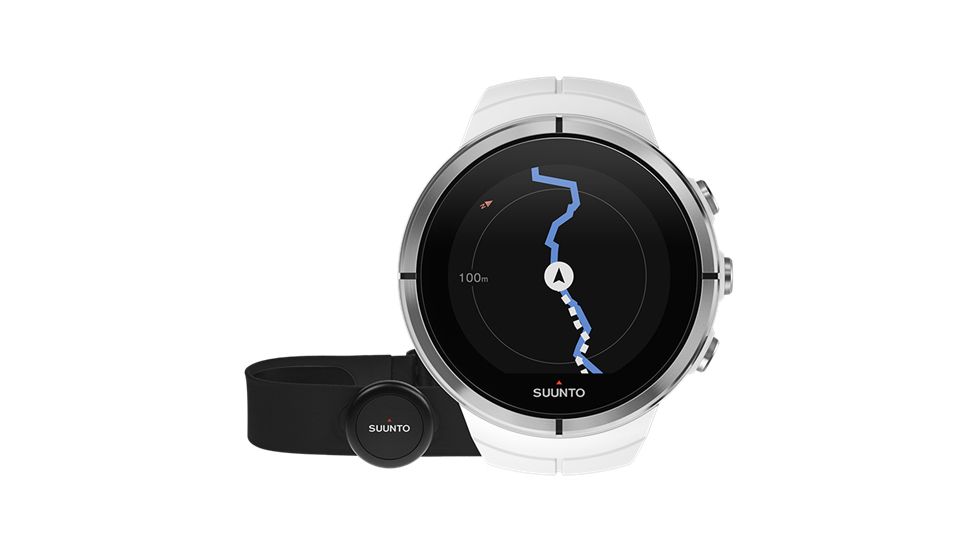 Suunto Spartan Ultra HR Multisport Watch, White SS022660000