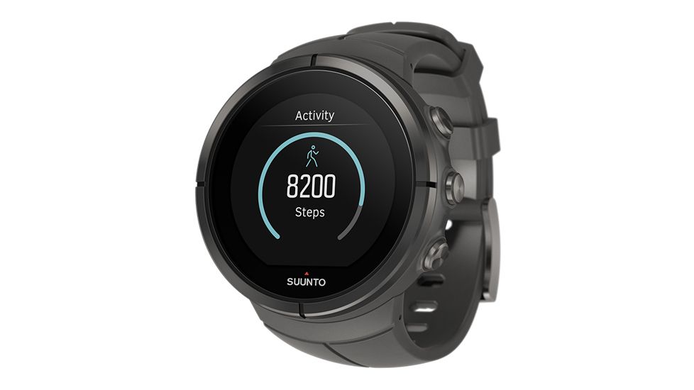 Suunto Spartan Ultra Stealth Titanium Chest HR Multisport Watch, Titanium SS022656000