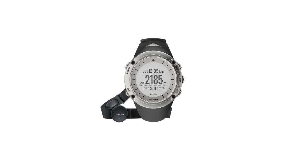 Suunto Ss018371000 Ambit Hr Silver Watch
