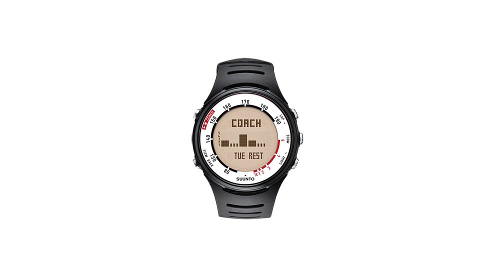 Suunto t4d Heart Monitor Watch - White Blaze