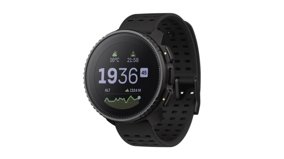 Suunto Vertical Watch, All Black, One Size, SS050862000