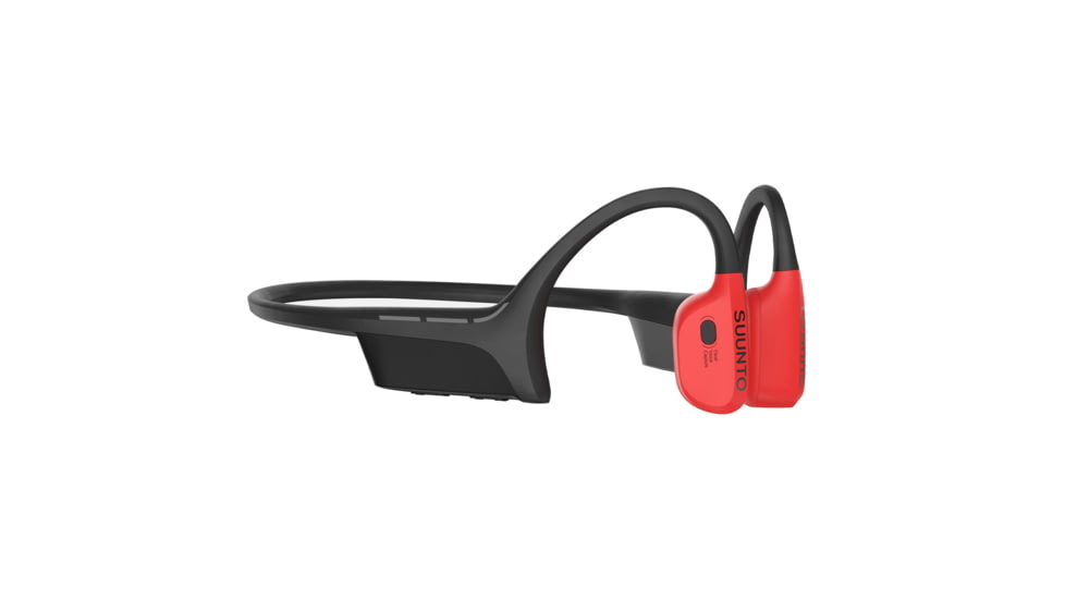 Suunto Wing Headphones, Black/Lava Red, One Size, SS050944000