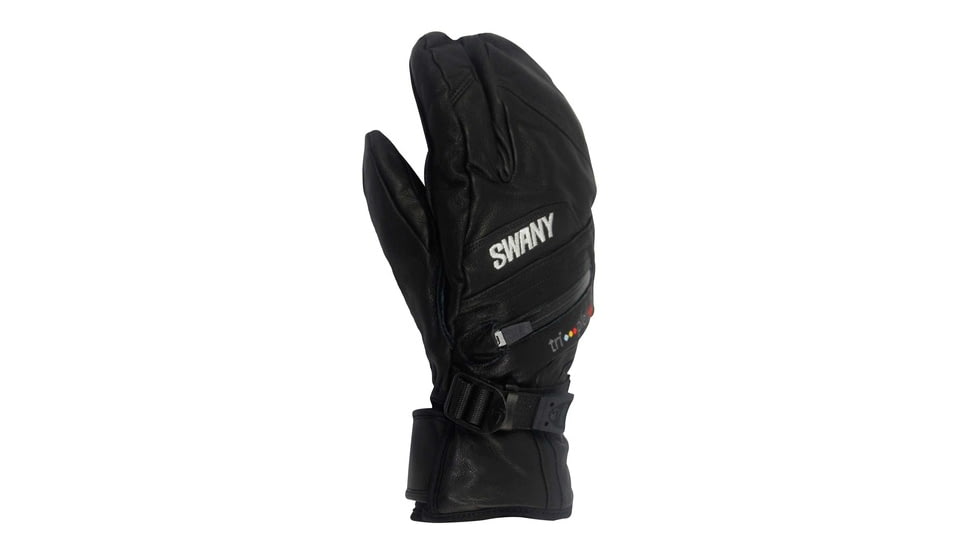 DEMO Swany X-Clusive Lobster Mitt Mittens - Mens, Black, Large SX-79M