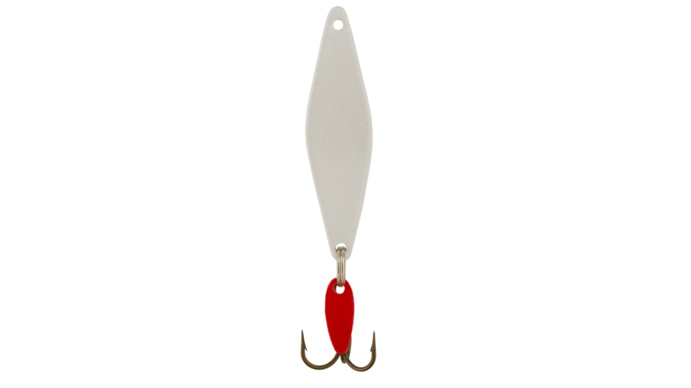 Swedish Pimple Do-Jigger Casting/Trolling Spoon, 1/6 oz, 1-3/4 in, White Pearl, 1DJWP