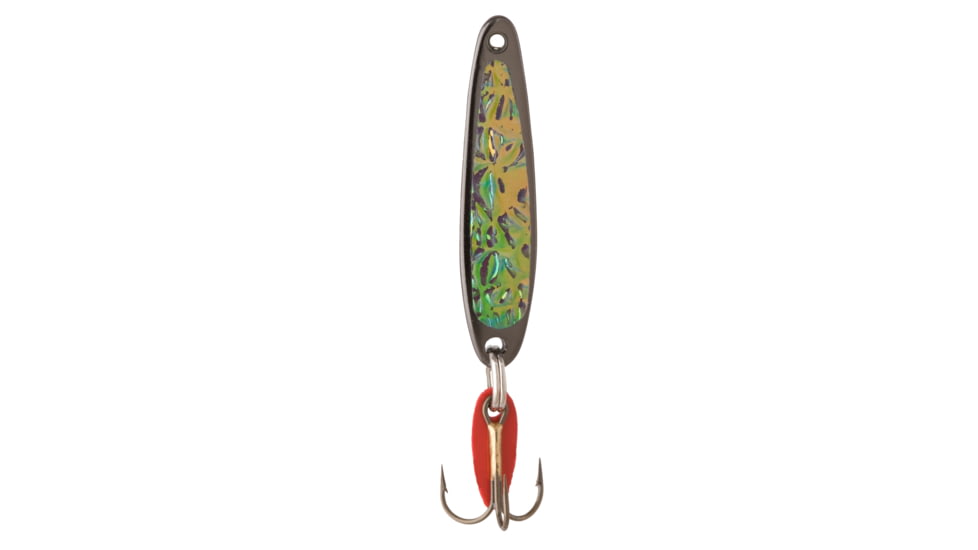 Swedish Pimple Jigging Lure, 1/4oz, 1-3/4 in, Black Ice, 4BLACKICE