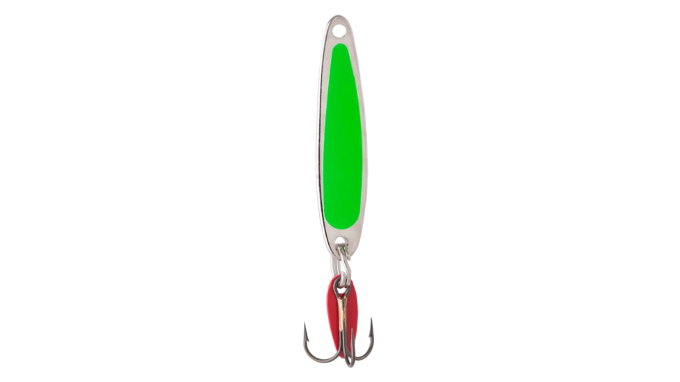 Swedish Pimple Jigging Lure, 1/4oz, 1-3/4 in, Kelly Green, 4KELLY