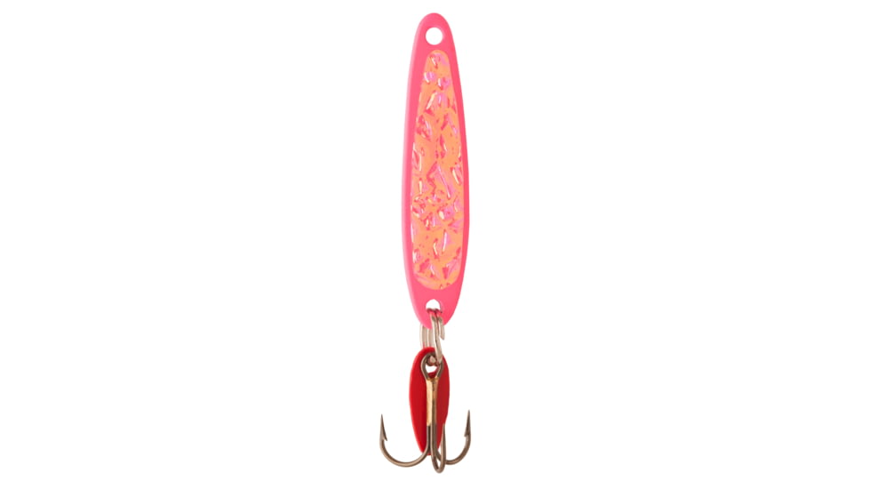 Swedish Pimple Jigging Lure, 1/4oz, 1-3/4 in, Pink Ice, 4PINKICE