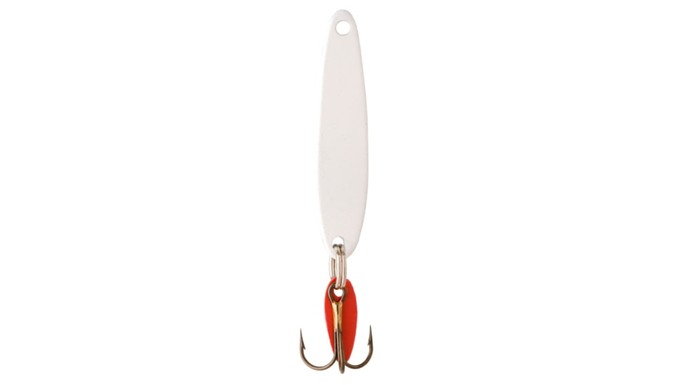 Swedish Pimple Jigging Lure, 1/4oz, 1-3/4 in, White Pearl, 4WP