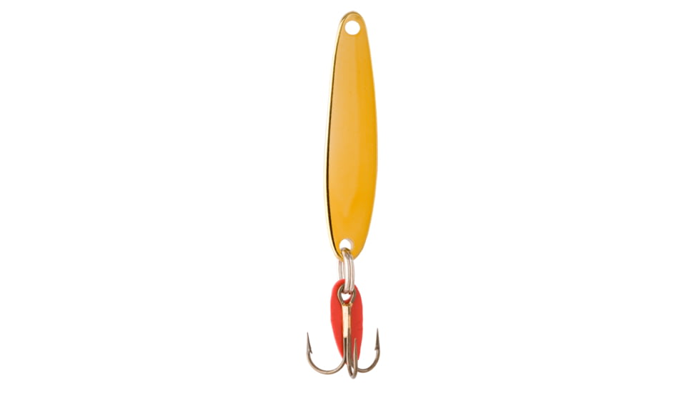 Swedish Pimple Jigging Lure, 1/4oz, 1-3/4 in, Gold//Nickel, 4GN