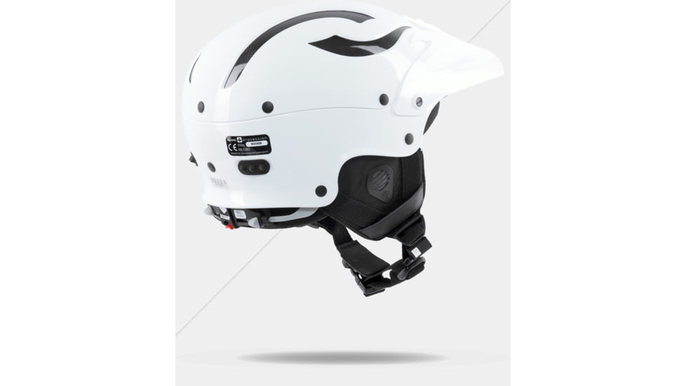 Sweet Protection Rocker Helmet,w/Carbon Fiber, Gloss White, Large/Extra Large 845026-GSWHT-LXL