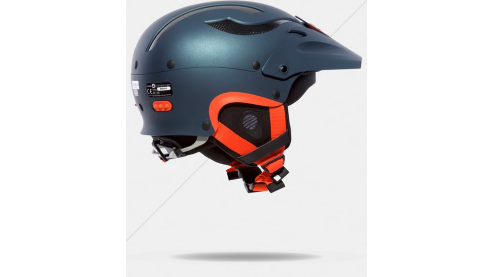 Sweet Protection Rocker Helmet,w/Carbon Fiber, Navy Blue Metallic, Large/Extra Large 845026-NBEME-LXL