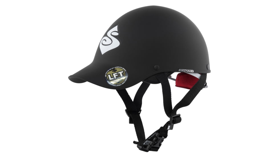 Sweet Protection Strutter Helmet for River Running, Playboating, Dirt Black, Medium/Large, 845024-DTBLK-ML
