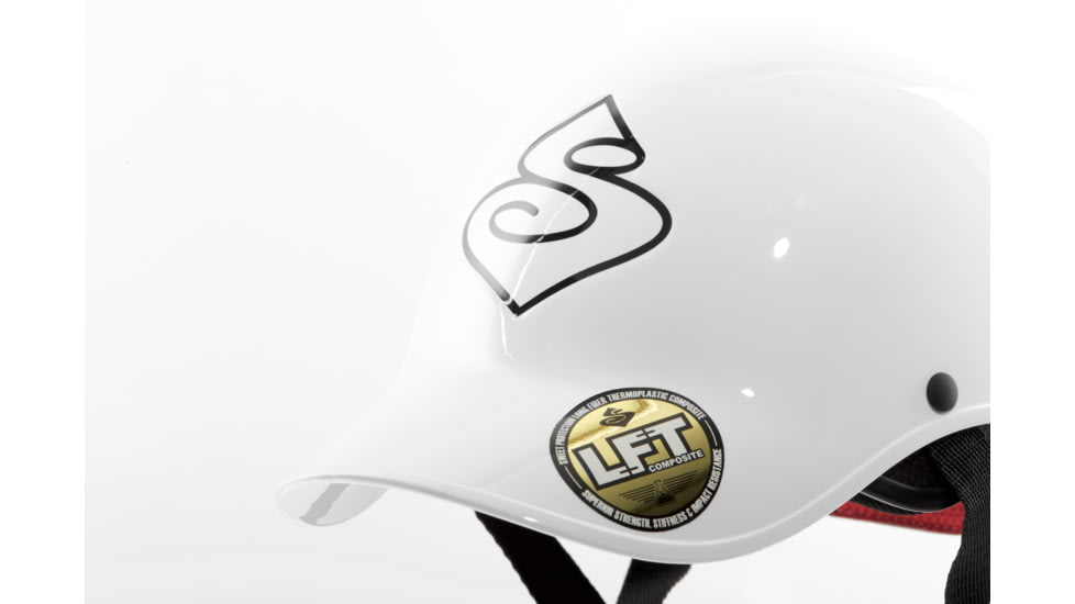 Sweet Protection Strutter Helmet for River Running, Playboating, Gloss White, Medium/Large, 845024-GSWHT-ML