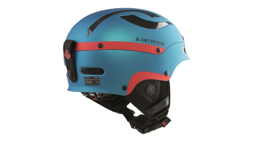 Sweet Protection Trooper Helmet, Matte Steel Blue Metallic, L/XL 840010-MSBME-LXL