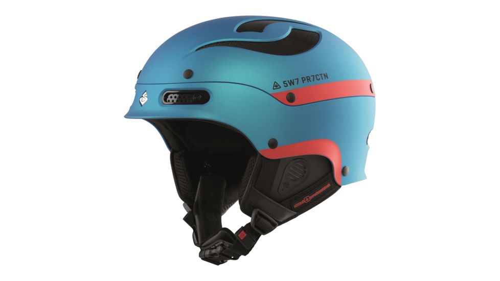 Sweet Protection Trooper Helmet, Matte Steel Blue Metallic, L/XL 840010-MSBME-LXL