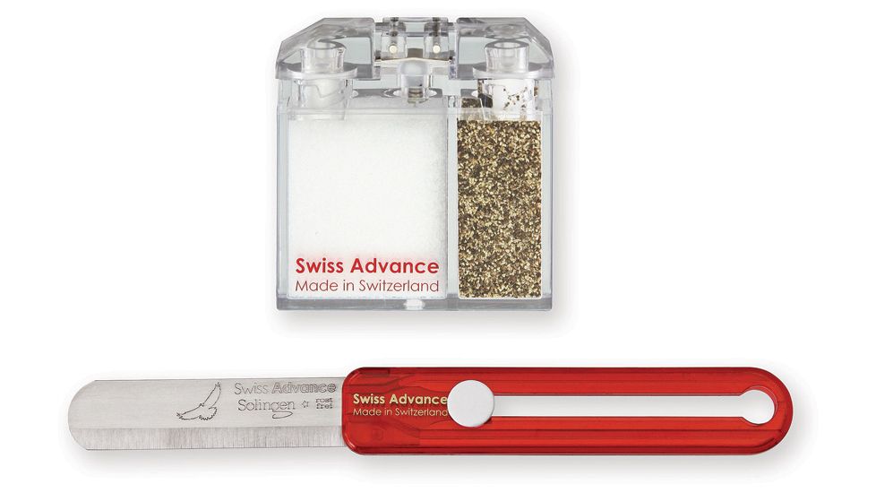 Swiss Advance Arcto Travel Spice Container Folding Knife,2.5in SSA32760