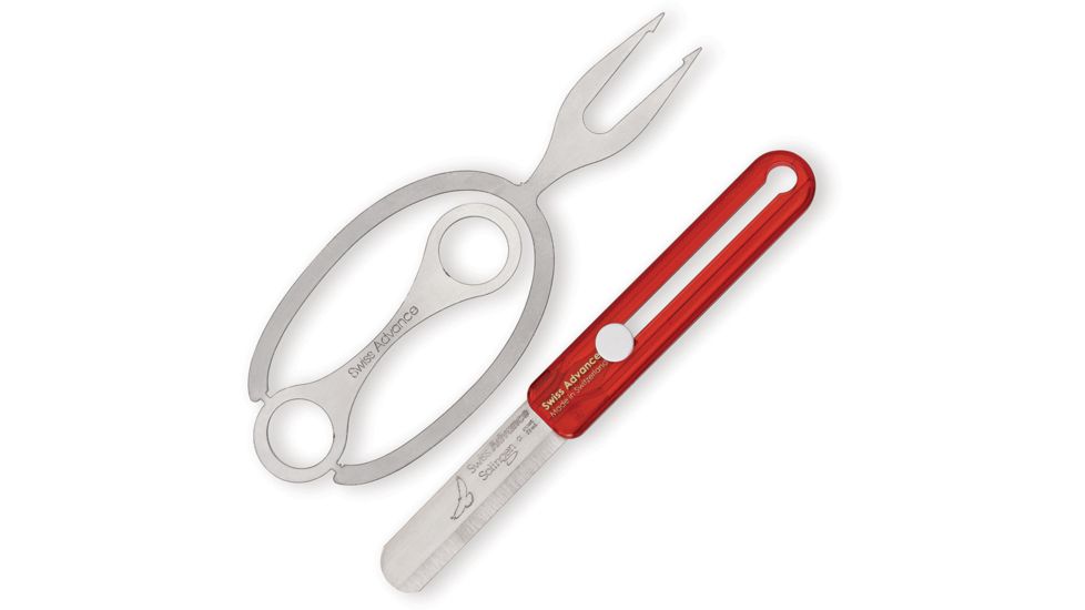 Swiss Advance Doro Grill Fork And Knife,2.5in SSA32784