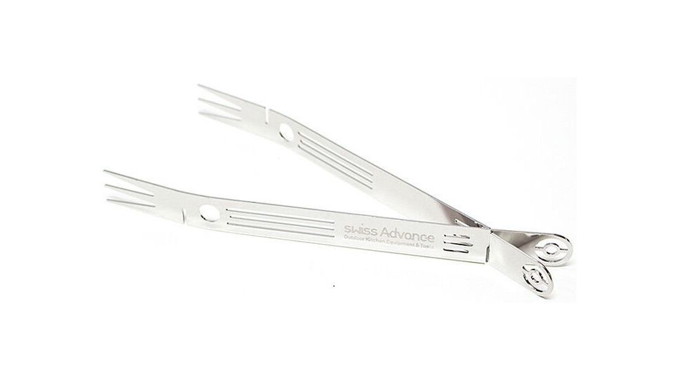 Swiss Advance Saiga Serving Tongs &amp; Forks-Stainless Steel