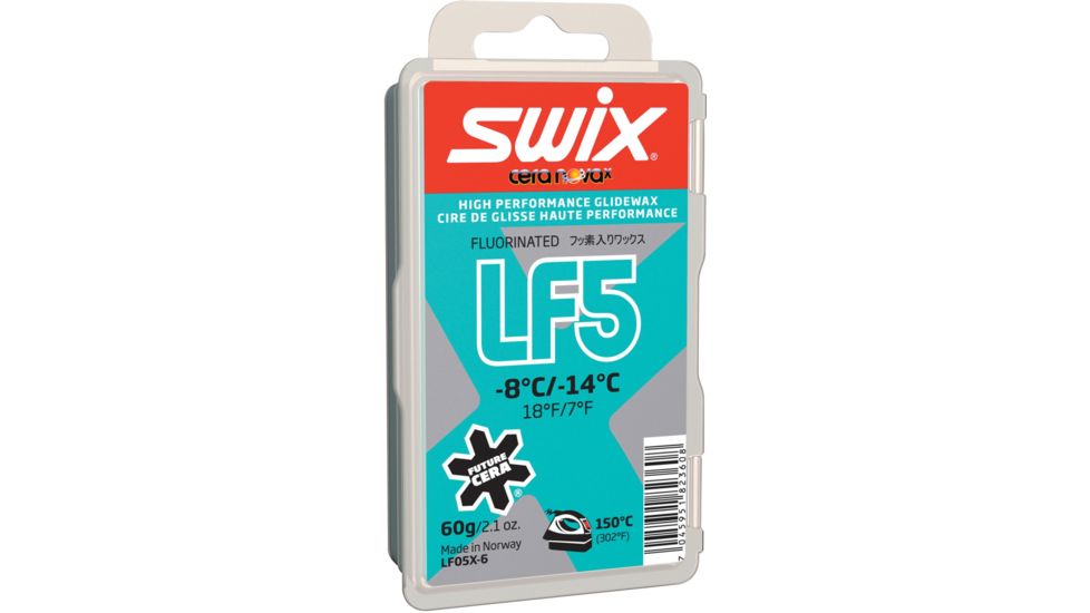 Swix LF5X Turquoise Wax-60 g