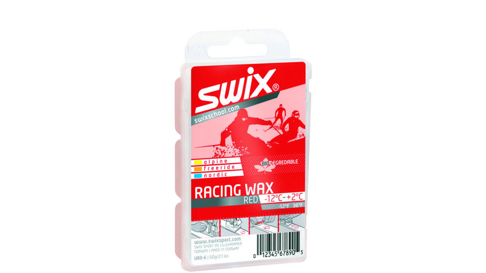 Swix Red Bio-Degradable Racing Wax