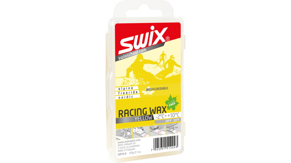 Swix Yellow Bio Training Waxes, 60 g, UR10-6