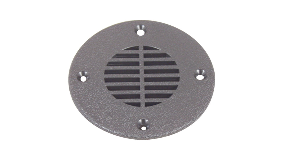 T-H Marine Floor Drain And Vent Cover, Black, 4in, FD-4-DP