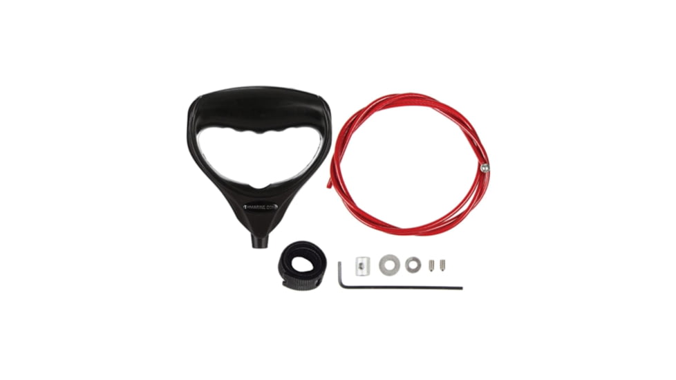 T-H Marine G-Force Trolling Motor Handle Replacement And Release Cord, Black, GFH-1GR-DP