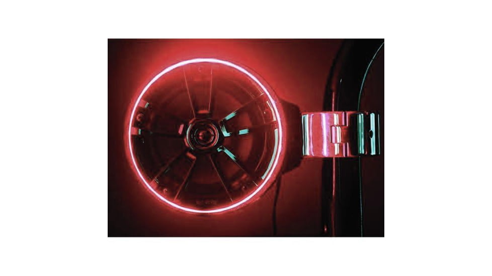 T-H Marine Led 6in Speaker Accent Ring, Red, LED-SMSKR-R-DP