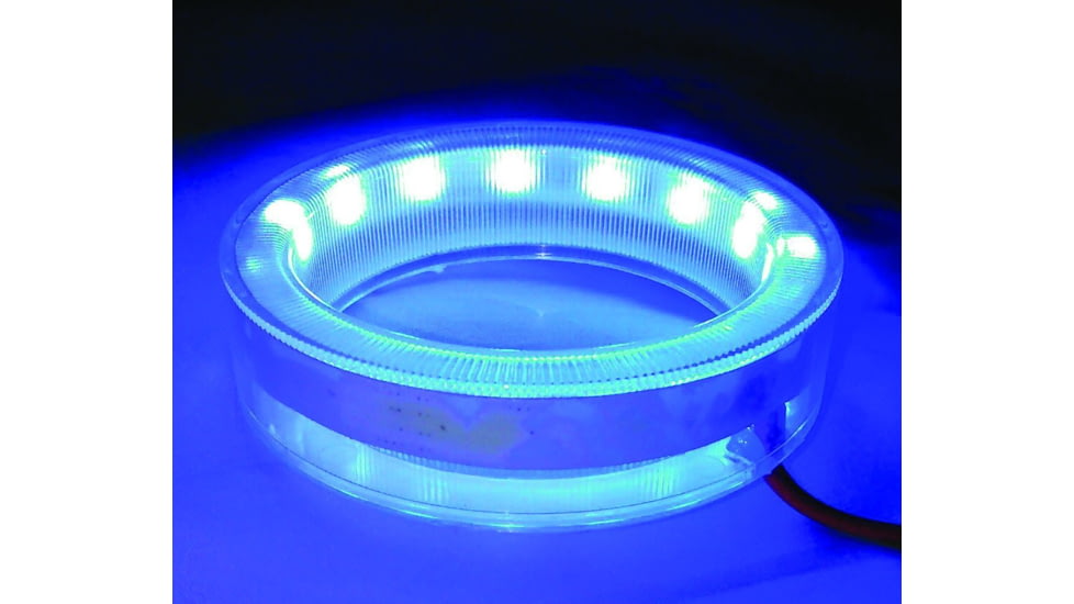 T-H Marine Led Cup Holder Insert, Red, LED-CHI-R-DP