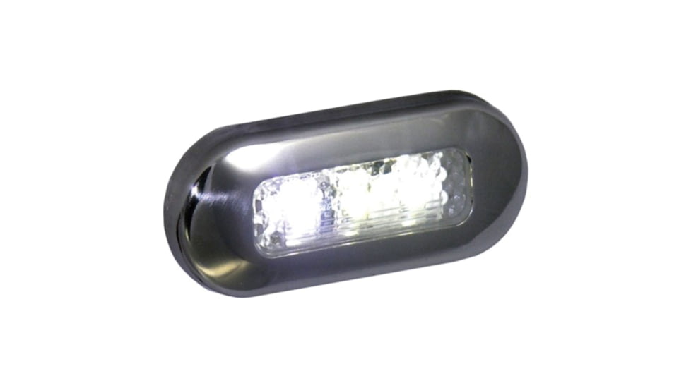 T-H Marine Led Oblong Courtesy Lights, White, LED-51825-DP