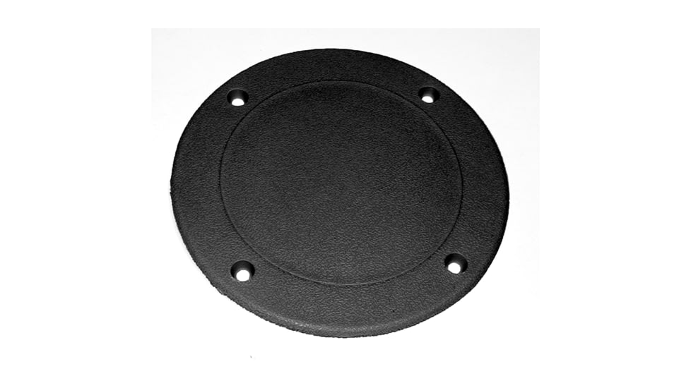 T-H Marine Screw Down Deck Plates, 5-5/8in, Black, SDP-1-DP