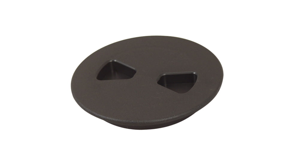 T-H Marine Sure-Seal Screw Out Deck Plate 6in, Black, DPS-6-1 DP